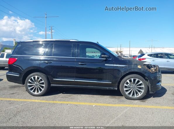 5LMJJ2KT0MEL03009 2021 LINCOLN NAVIGATOR Black Вид щитка приладів