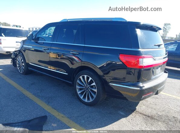 5LMJJ2KT0MEL03009 2021 LINCOLN NAVIGATOR Black Задня ліва чверть