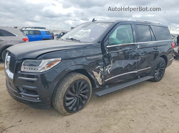 5LMJJ2KT1LEL16415 2020 LINCOLN NAVIGATOR Черный Передняя левая четверть
