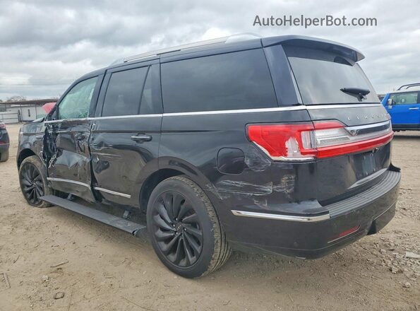 5LMJJ2KT1LEL16415 2020 LINCOLN NAVIGATOR Черный Задняя левая четверть