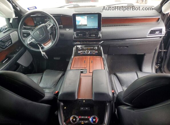 5LMJJ2KT1LEL16415 2020 LINCOLN NAVIGATOR Черный Вид панели приборов