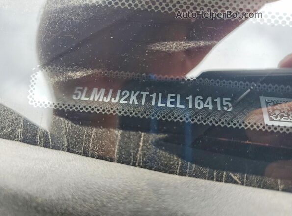 5LMJJ2KT1LEL16415 2020 LINCOLN NAVIGATOR Черный Вид наклейки с VIN-кодом