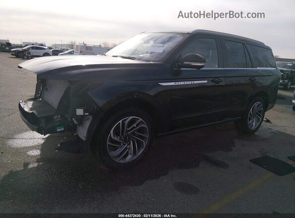 5LMJJ2LG1SEL03809 2025 LINCOLN NAVIGATOR Черный Передняя левая четверть