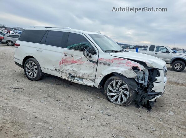 5LMJJ2LG4REL17780 2024 LINCOLN NAVIGATOR White Передня права чверть