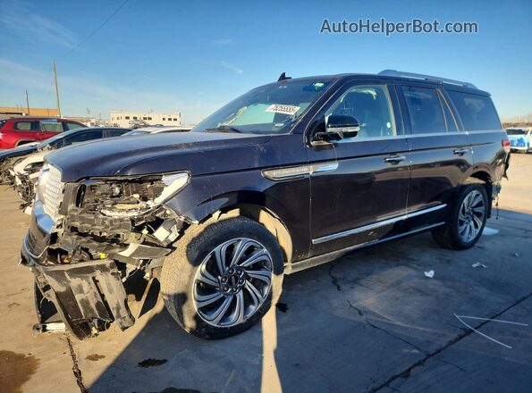 5LMJJ2LG6REL02715 2024 LINCOLN NAVIGATOR Black Передня ліва чверть