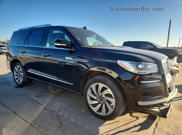 5LMJJ2LG6REL02715 2024 LINCOLN NAVIGATOR Black Передня права чверть