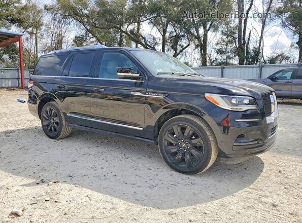 5LMJJ2LGXPEL10846 2023 LINCOLN NAVIGATOR Черный Передняя правая четверть