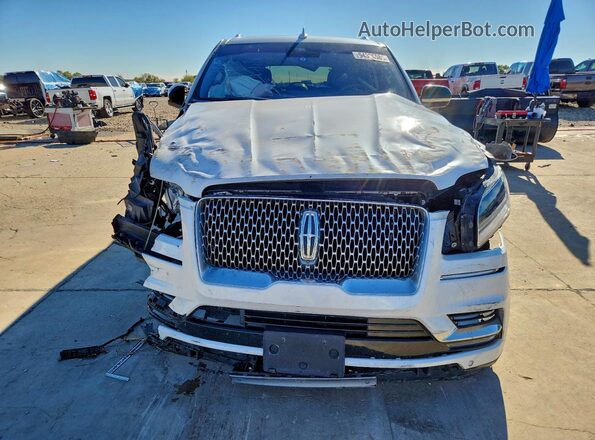 5LMJJ2LT0KEL17455 2019 LINCOLN NAVIGATOR Белый Вид спереди