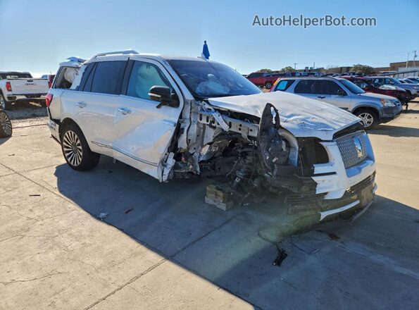 5LMJJ2LT0KEL17455 2019 LINCOLN NAVIGATOR Белый Передняя правая четверть