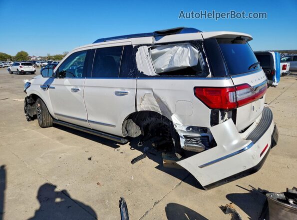 5LMJJ2LT0KEL17455 2019 LINCOLN NAVIGATOR Белый Задняя левая четверть