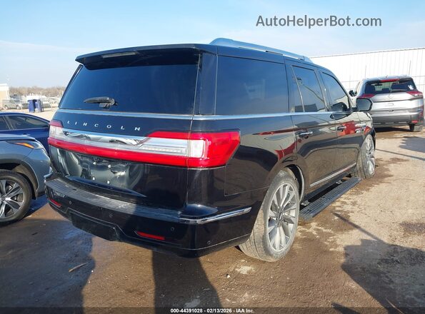 5LMJJ2LTXLEL12149 2020 LINCOLN NAVIGATOR Черный Задняя правая четверть