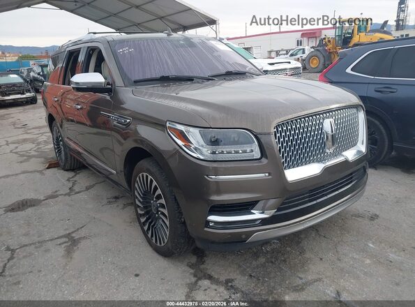 5LMJJ2TT0JEL10049 2018 LINCOLN NAVIGATOR Коричневый Передняя правая четверть