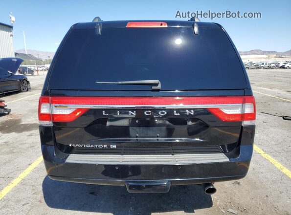 5LMJJ3HT4HEL12962 2017 LINCOLN NAVIGATOR Black Вид ззаду