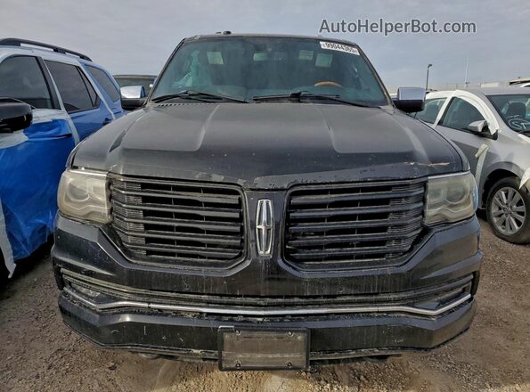 5LMJJ3HT4HEL12962 2017 LINCOLN NAVIGATOR Black Вид спереду