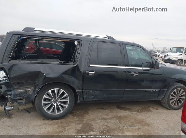 5LMJJ3HT8GEL03499 2016 LINCOLN NAVIGATOR L Black Vista interior trasera