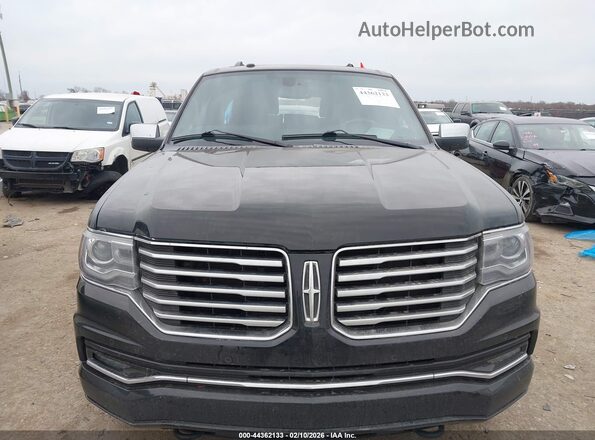 5LMJJ3HT8GEL03499 2016 LINCOLN NAVIGATOR L Black Vista del cuadro de instrumentos