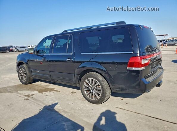 5LMJJ3HTXGEL07442 2016 LINCOLN NAVIGATOR Черный Задняя левая четверть