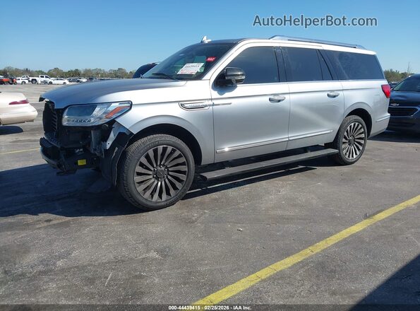 5LMJJ3KT7MEL18239 2021 LINCOLN NAVIGATOR Серебряный Передняя левая четверть