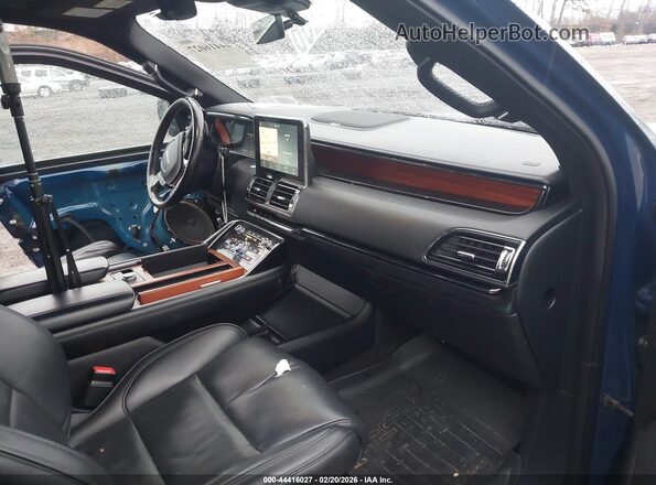 5LMJJ3LT0JEL04080 2018 LINCOLN NAVIGATOR L Blue Vista interior delantera