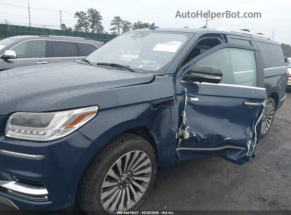 5LMJJ3LT0JEL04080 2018 LINCOLN NAVIGATOR L Blue Vista frontal