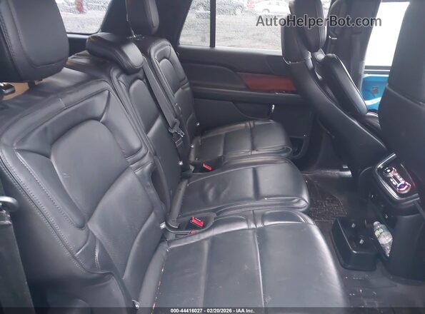 5LMJJ3LT0JEL04080 2018 LINCOLN NAVIGATOR L Blue Vista de la etiqueta del VIN