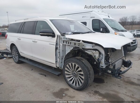 5LMJJ3LT2KEL00677 2019 LINCOLN NAVIGATOR L White Delantero derecho