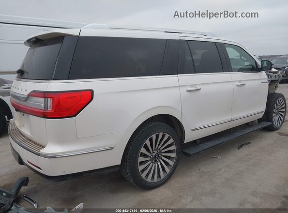5LMJJ3LT2KEL00677 2019 LINCOLN NAVIGATOR L White Trasero derecho