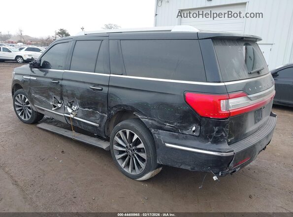 5LMJJ3LT2MEL21306 2021 LINCOLN NAVIGATOR Черный Задняя левая четверть