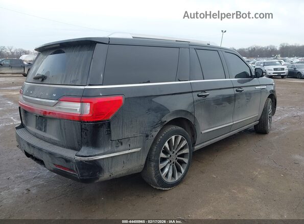 5LMJJ3LT2MEL21306 2021 LINCOLN NAVIGATOR Черный Задняя правая четверть