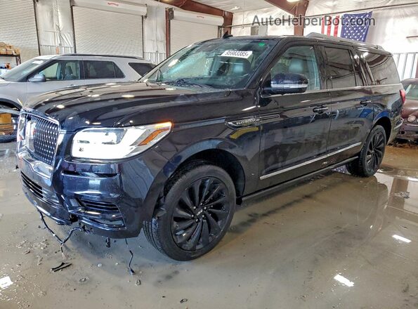 5LMJJ3LT9MEL00906 2021 LINCOLN NAVIGATOR Черный Передняя левая четверть