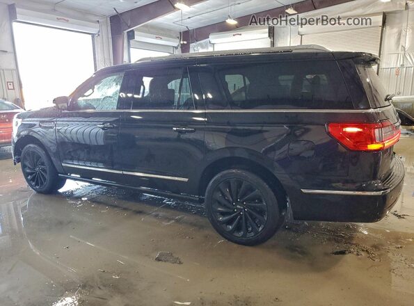 5LMJJ3LT9MEL00906 2021 LINCOLN NAVIGATOR Черный Задняя левая четверть
