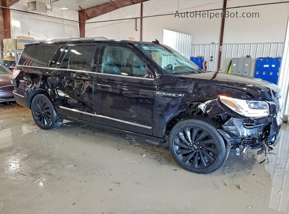 5LMJJ3LT9MEL00906 2021 LINCOLN NAVIGATOR Черный Передняя правая четверть