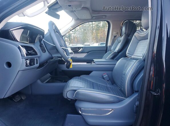 5LMJJ3TT8LEL23835 2020 LINCOLN NAVIGATOR Black Widok wnętrza z przodu