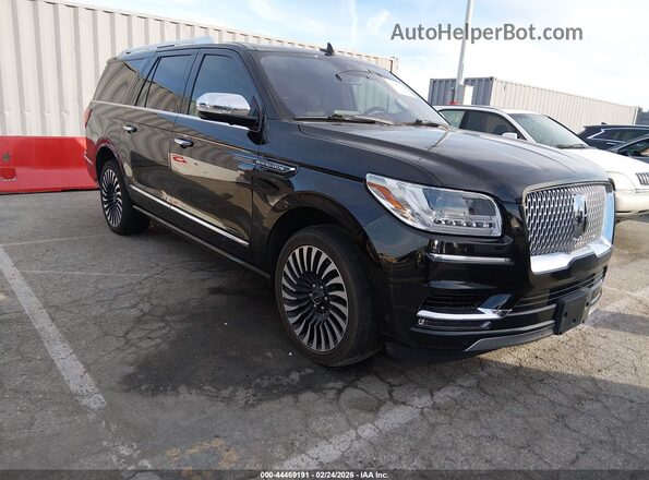 5LMJJ3TTXKEL15525 2019 LINCOLN NAVIGATOR L Черный Передняя правая четверть