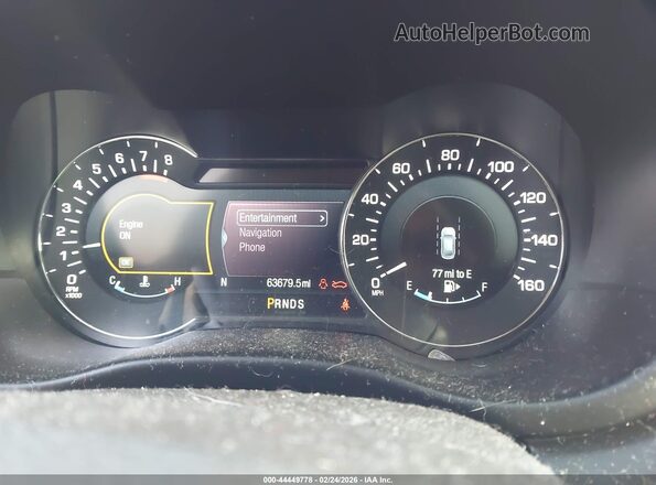 5LMTJ3DH7GUJ15735 2016 LINCOLN MKC White Widok tylnych siedzeń