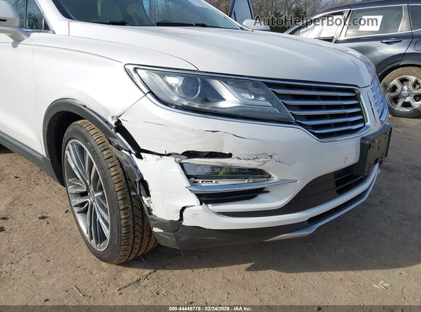 5LMTJ3DH7GUJ15735 2016 LINCOLN MKC White Widok z przodu