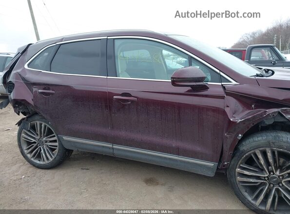 5LMTJ3DH7GUJ18134 2016 LINCOLN MKC Бордовый Вид щитка приборов