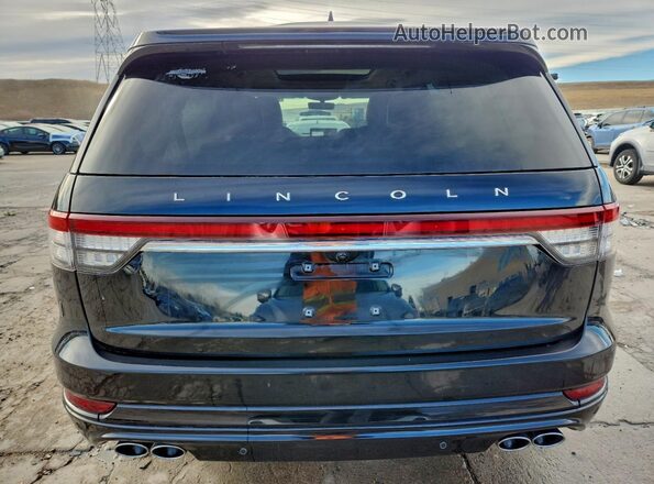 5LMYJ8XY0NNL02255 2022 LINCOLN AVIATOR Black Widok z tyłu