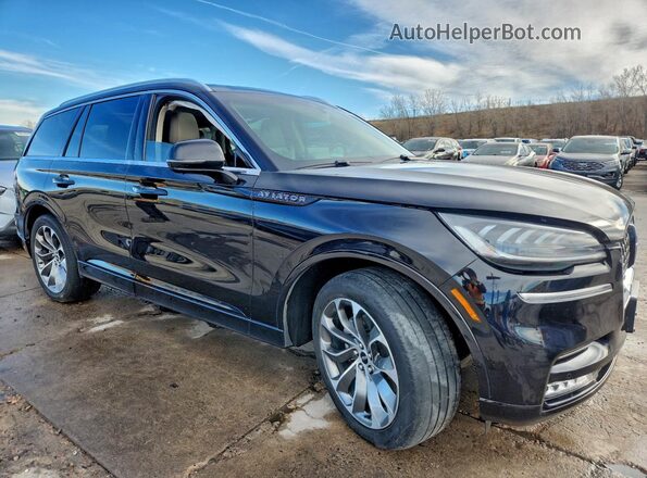 5LMYJ8XY0NNL02255 2022 LINCOLN AVIATOR Black Przód prawy