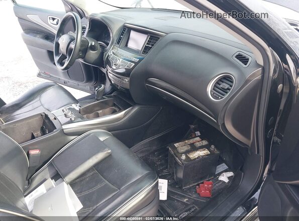 5N1AL0MM0GC529994 2016 INFINITI QX60 Черный Вид салона спереди
