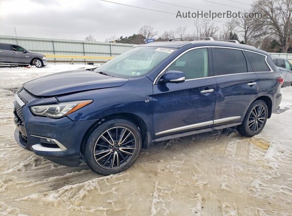 5N1AL0MM7GC502288 2016 INFINITI QX60 Синий Передняя левая четверть