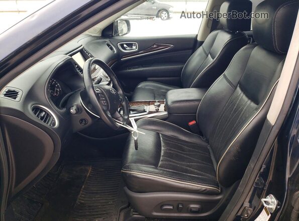 5N1AL0MM7GC502288 2016 INFINITI QX60 Синий Вид салона спереди