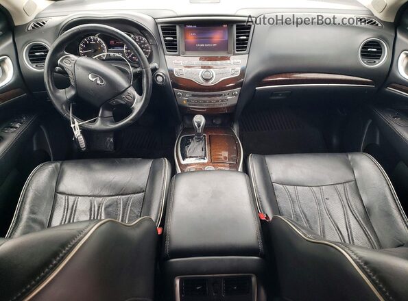5N1AL0MM7GC502288 2016 INFINITI QX60 Синий Вид панели приборов