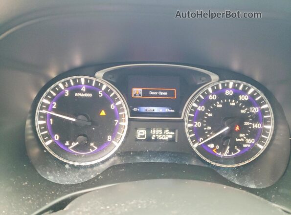 5N1AL0MM7GC502288 2016 INFINITI QX60 Синий Вид щитка приборов