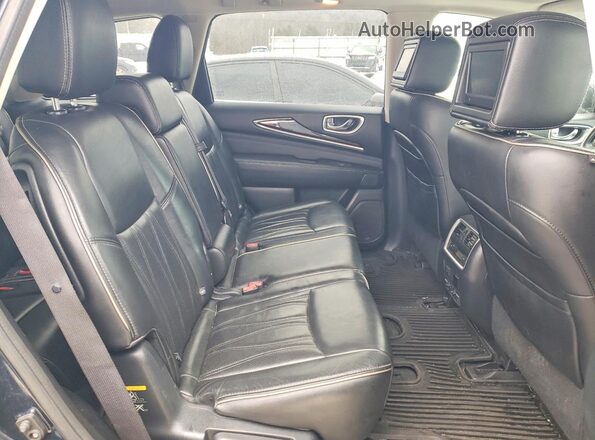 5N1AL0MM7GC502288 2016 INFINITI QX60 Синий Вид задней части салона