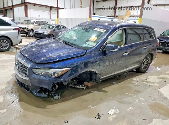 5N1AL0MM7GC508379 2016 INFINITI QX60 Синий Передняя левая четверть