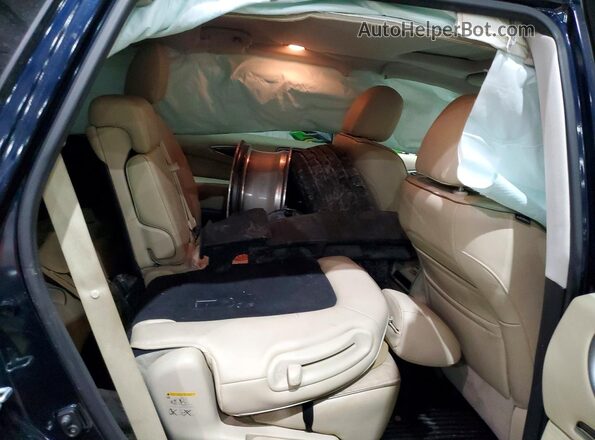 5N1AL0MM7GC508379 2016 INFINITI QX60 Синий Вид задней части салона