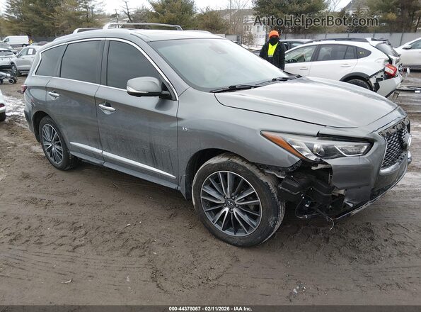5N1AL0MM8GC529144 2016 INFINITI QX60 Серый Передняя правая четверть