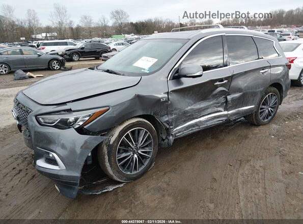 5N1AL0MM8GC529144 2016 INFINITI QX60 Серый Передняя левая четверть