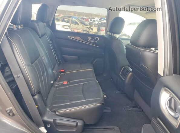 5N1AL0MM9GC508478 2016 INFINITI QX60 Серый Вид задней части салона